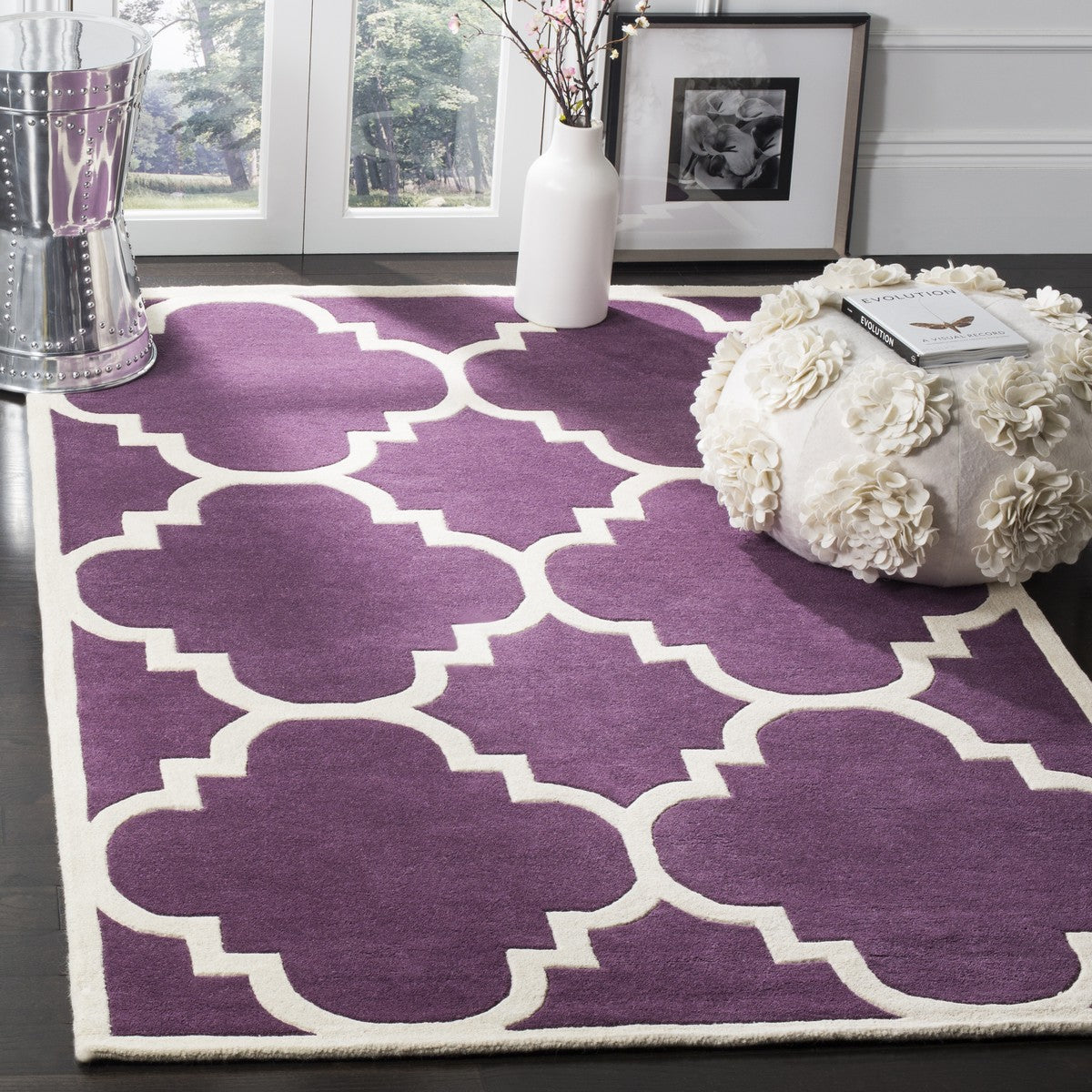 Safavieh Clearance Chatham CHT730F Purple Rug