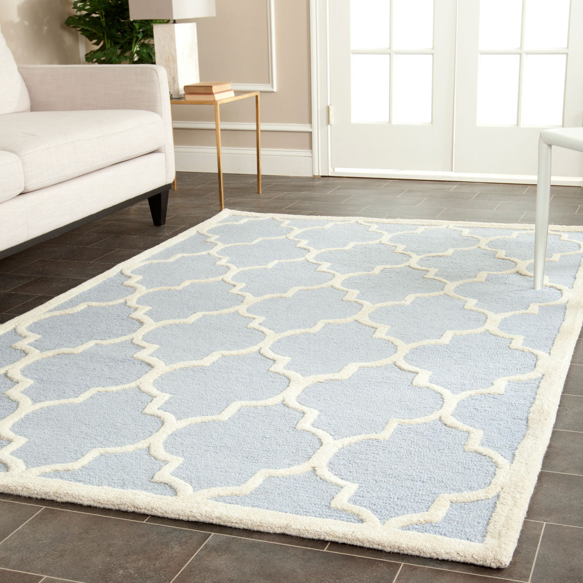 Safavieh Clearance Cambridge CAM134A Light Blue Rug