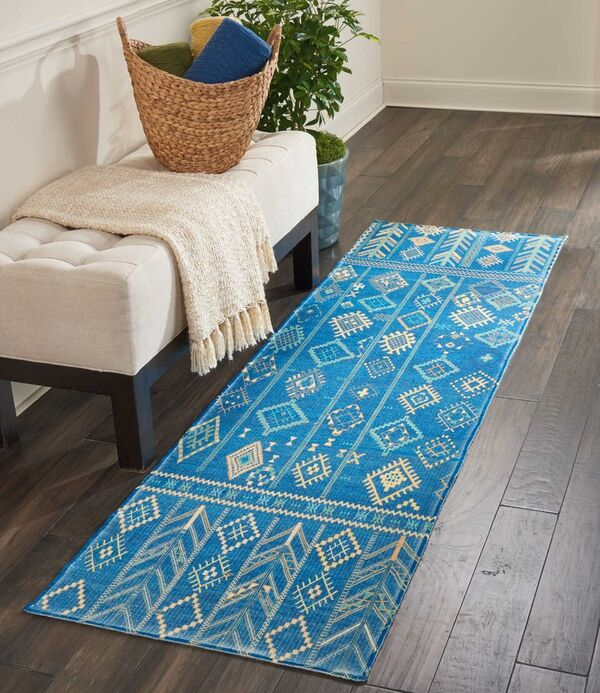 Nourison Clearance Madera MAD05 Denim Rug