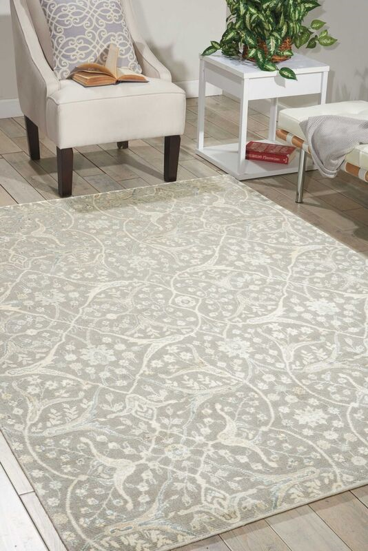Nourison Clearance Luminance LUM08 Steel Rug