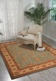Nourison Clearance Living Treasures LI05 Aqua Rug