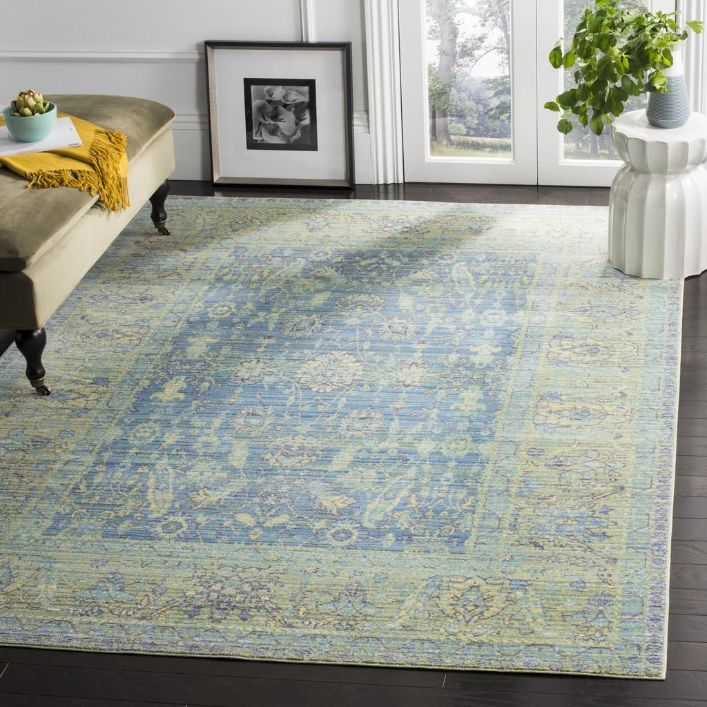 Safavieh Clearance Valencia VAL123M Blue Rug