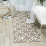 Nourison Clearance Linear LIN08 Silver Rug