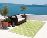 Nourison Clearance & Garden RS091 Light Green Rug
