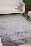 Nourison Clearance Gemstone GEM05 Sapphire Rug