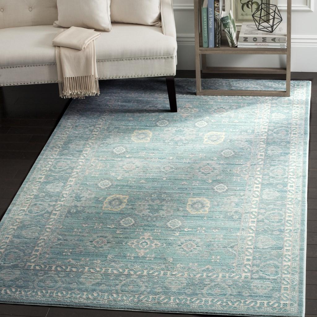 Safavieh Clearance Valencia VAL110B Teal Rug