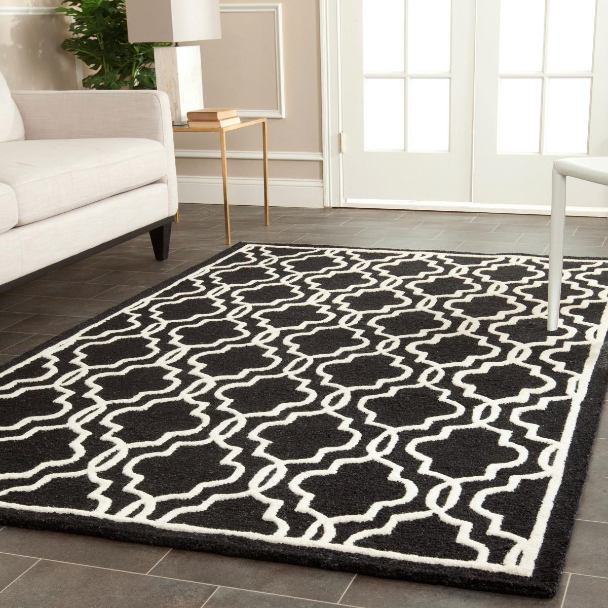 Safavieh Clearance Cambridge CAM131E Black Rug