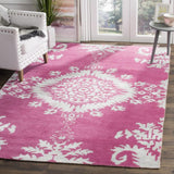 Safavieh Clearance Stone Wash STW235C fuschia Rug