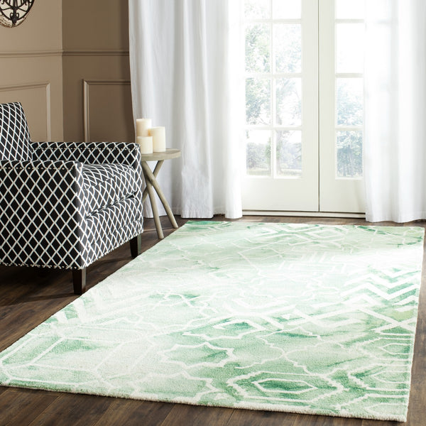Safavieh Clearance Dip Dyes DDY678Q Green Rug
