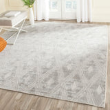 Safavieh Clearance Mirage MIR851B Silver Rug