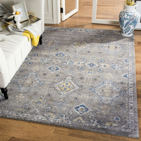 Safavieh Clearance Evoke EVK224G Dark Grey Rug