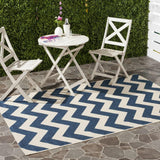 Safavieh Clearance Courtyard CY6244-268 Navy Rug