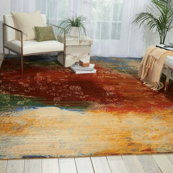 Nourison Clearance Rhapsody RH016 Autumn Rug
