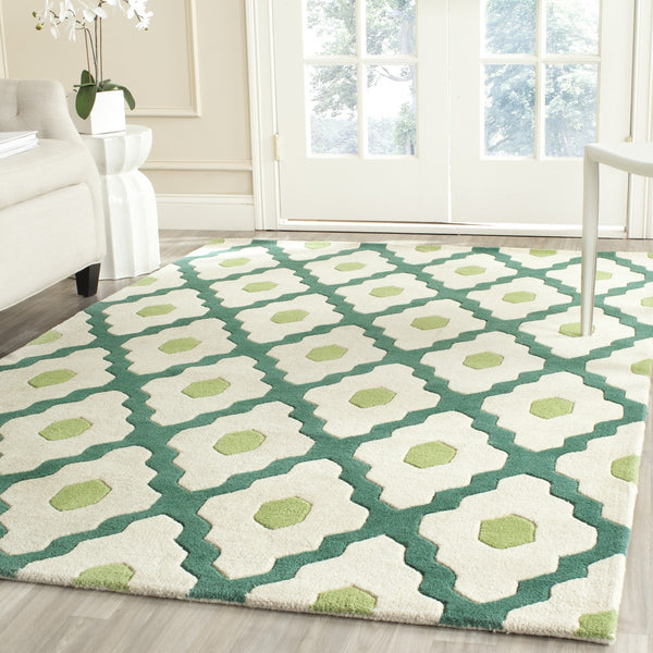 Safavieh Clearance Chatham CHT748V Teal Green Rug