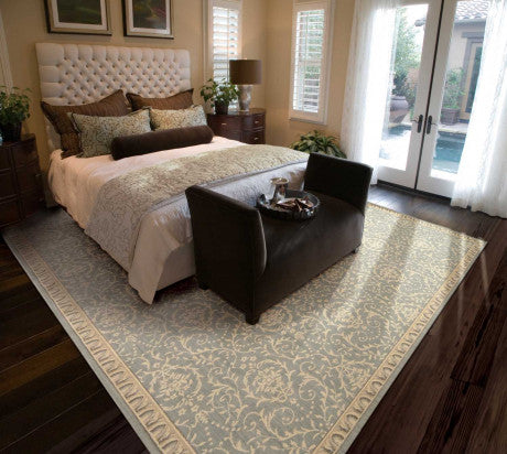 Nourison Clearance Riviera RI02 Blue Rug
