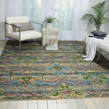 Nourison Clearance Rhapsody RH010 Seaglass Rug