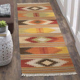 Safavieh Clearance Kilim NVK177A Red Rug