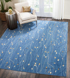 Nourison Clearance Grafix GRF15 Light Blue Rug