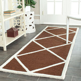 Safavieh Clearance Cambridge CAM136H Dark Brown Rug