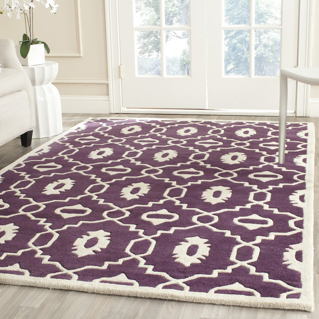 Safavieh Clearance Chatham CHT745F Purple Rug
