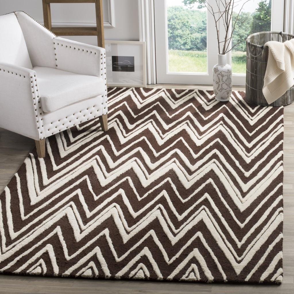 Safavieh Clearance Cambridge CAM711R Brown Rug