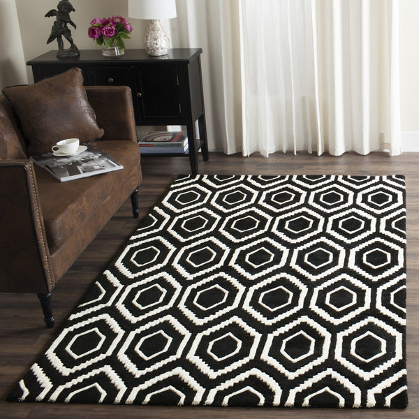 Safavieh Clearance Chatham CHT731K Black Rug