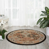 Nourison Clearance Delano DEL03 Black Rug