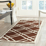 Safavieh Clearance Cambridge CAM142H Dark Brown Rug