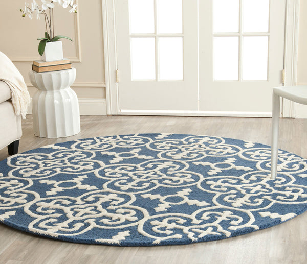 Safavieh Clearance Cambridge CAM133G Navy Rug