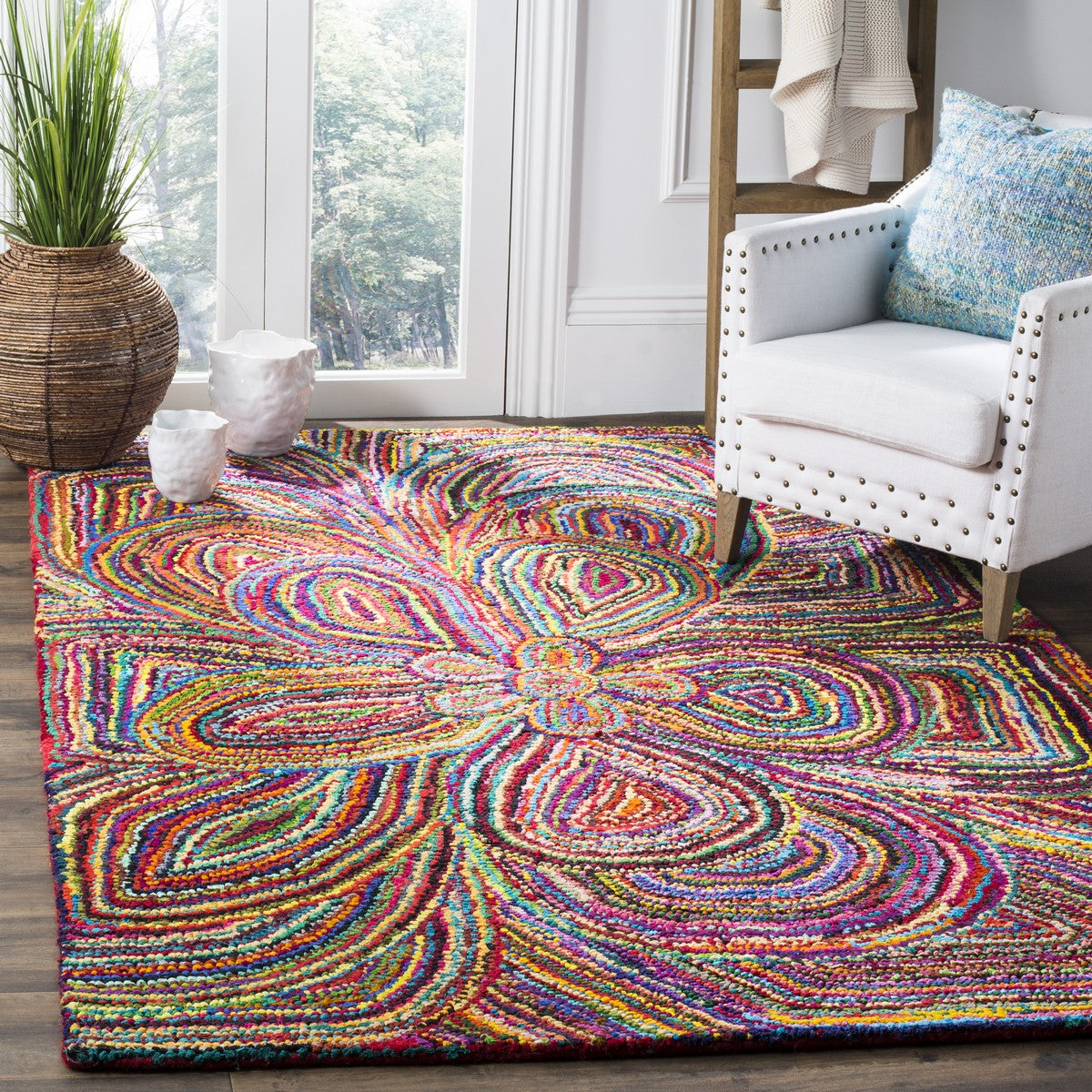 Safavieh Clearance Nantucket NAN445A Multi Rug