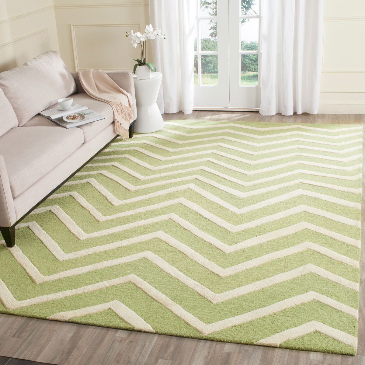 Safavieh Clearance Cambridge CAM714C Green Rug