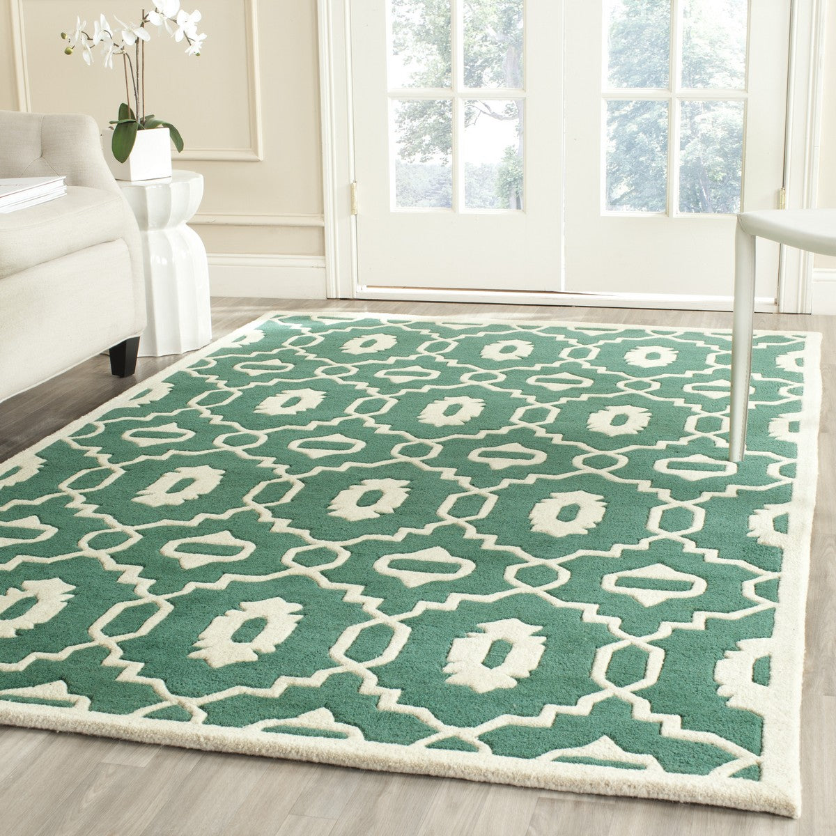 Safavieh Clearance Chatham CHT745T Teal Rug