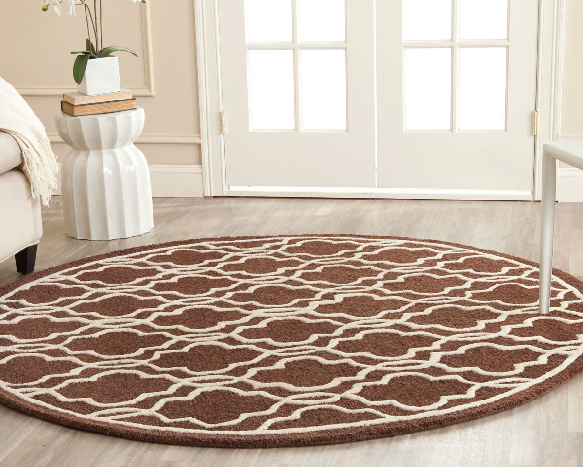 Safavieh Clearance Cambridge CAM131H Dark Brown Rug