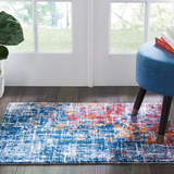 Nourison Clearance Twilight TWI25 Red Rug