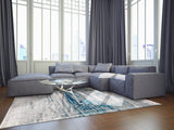 Louis De Poortere Mad Men 8421 Light Grey Rug