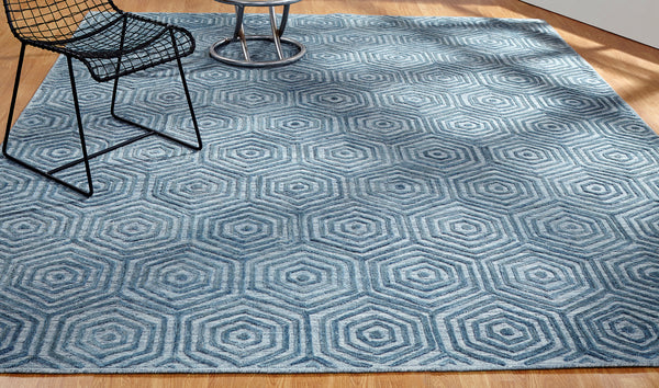 Rugs Done Right Timberton TM96 Ocean Blue Rug