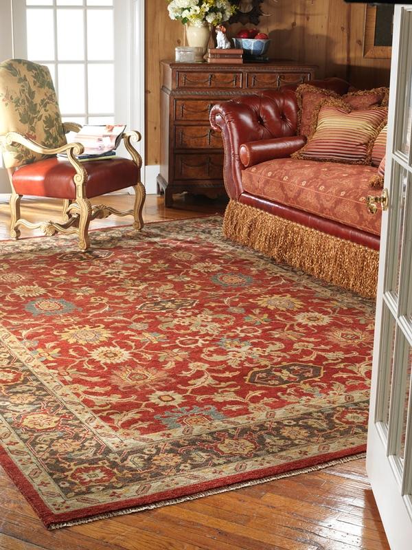 Rugs Done Right Oxford Oushak R10 Herbal Red Brown Rug