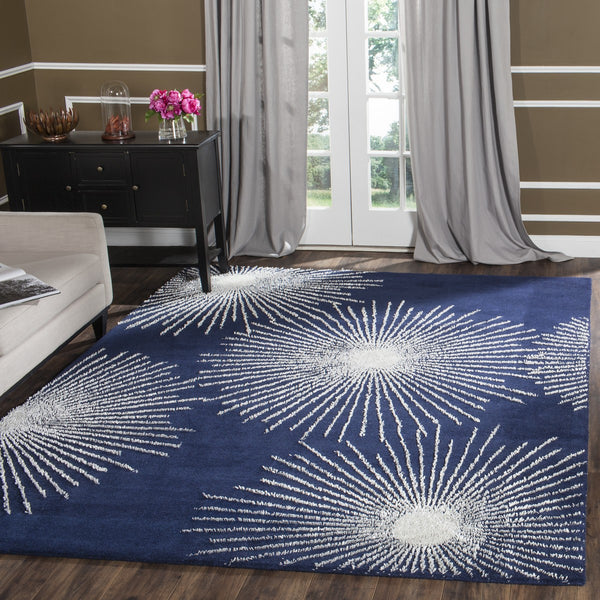 Safavieh Clearance Sohos SOH712M Dark Blue Rug