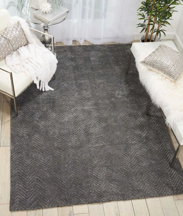 Nourison Clearance Deco Mod DEC03 Grey Rug