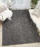 Nourison Clearance Deco Mod DEC03 Grey Rug