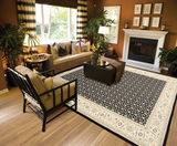Nourison Clearance Persian Empire PE26 Black Rug