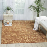 Nourison Clearance Riviera RI05 Chocolate Rug