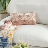 nourison sofia az534 blush pillow