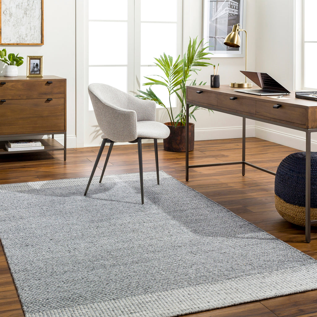 surya abby abb 2300 pewter rug