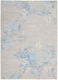 nourison ck005 enchanting ech01 grey sky rug