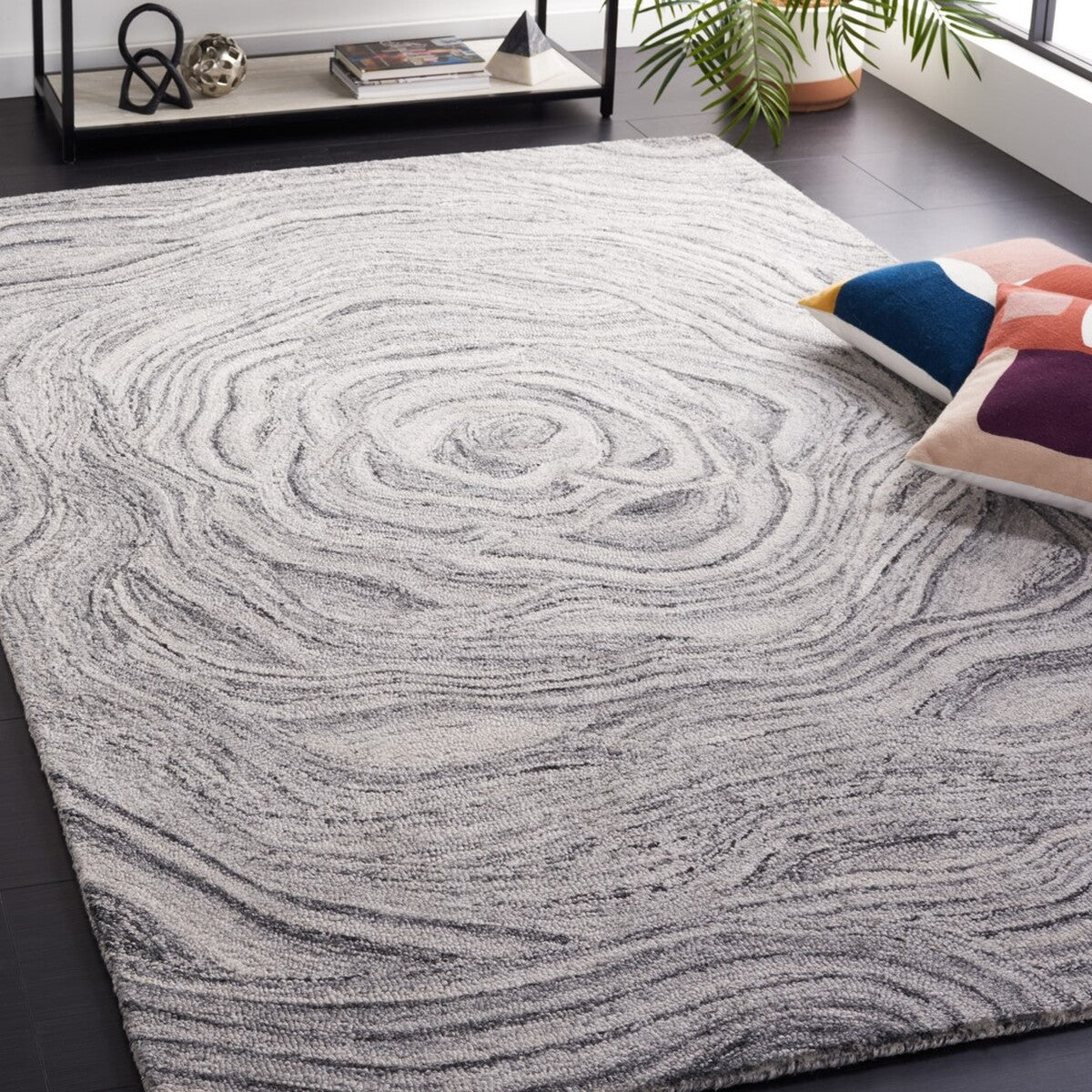 safavieh clearance abstract abt148h dark grey rug