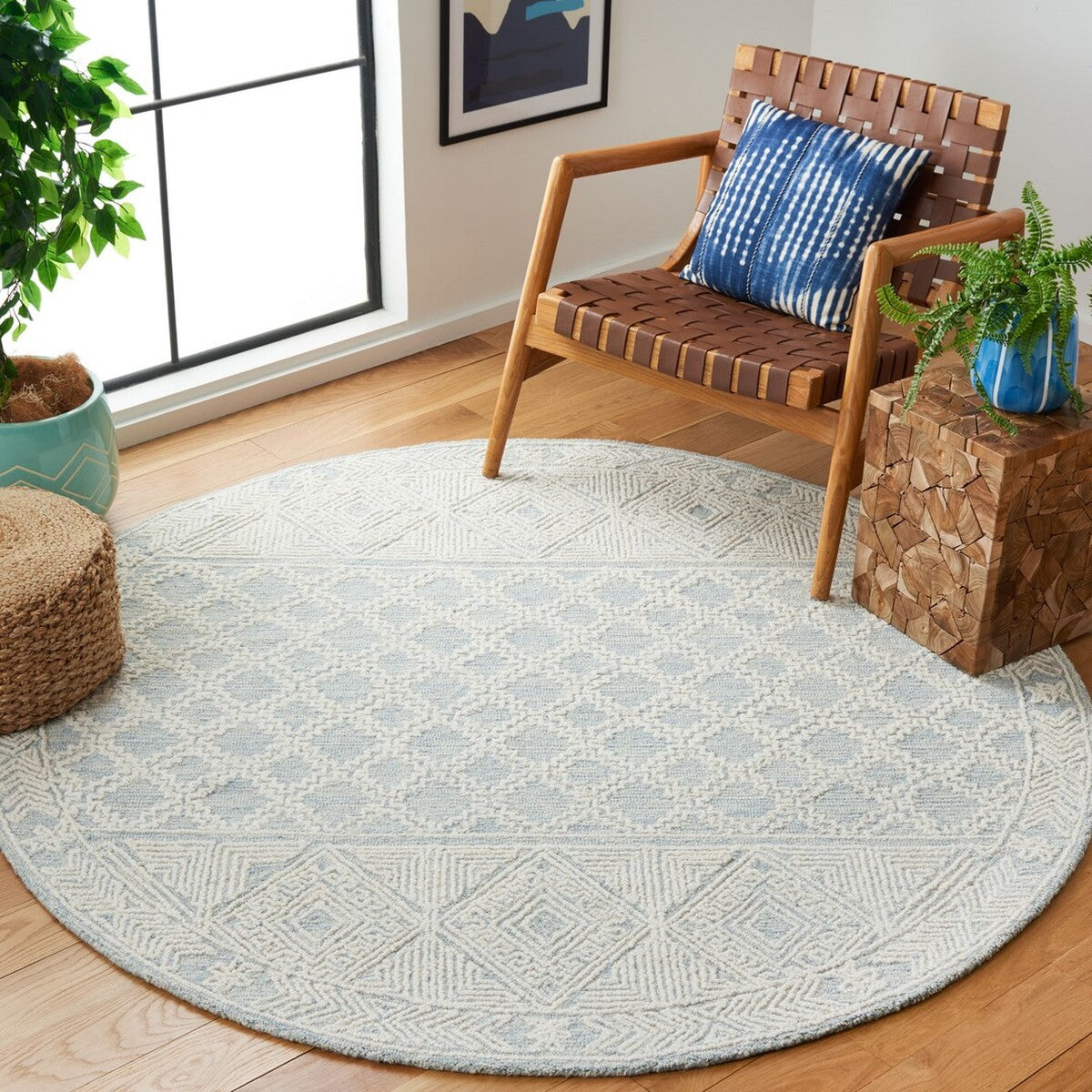 safavieh clearance abstract abt466m blue rug