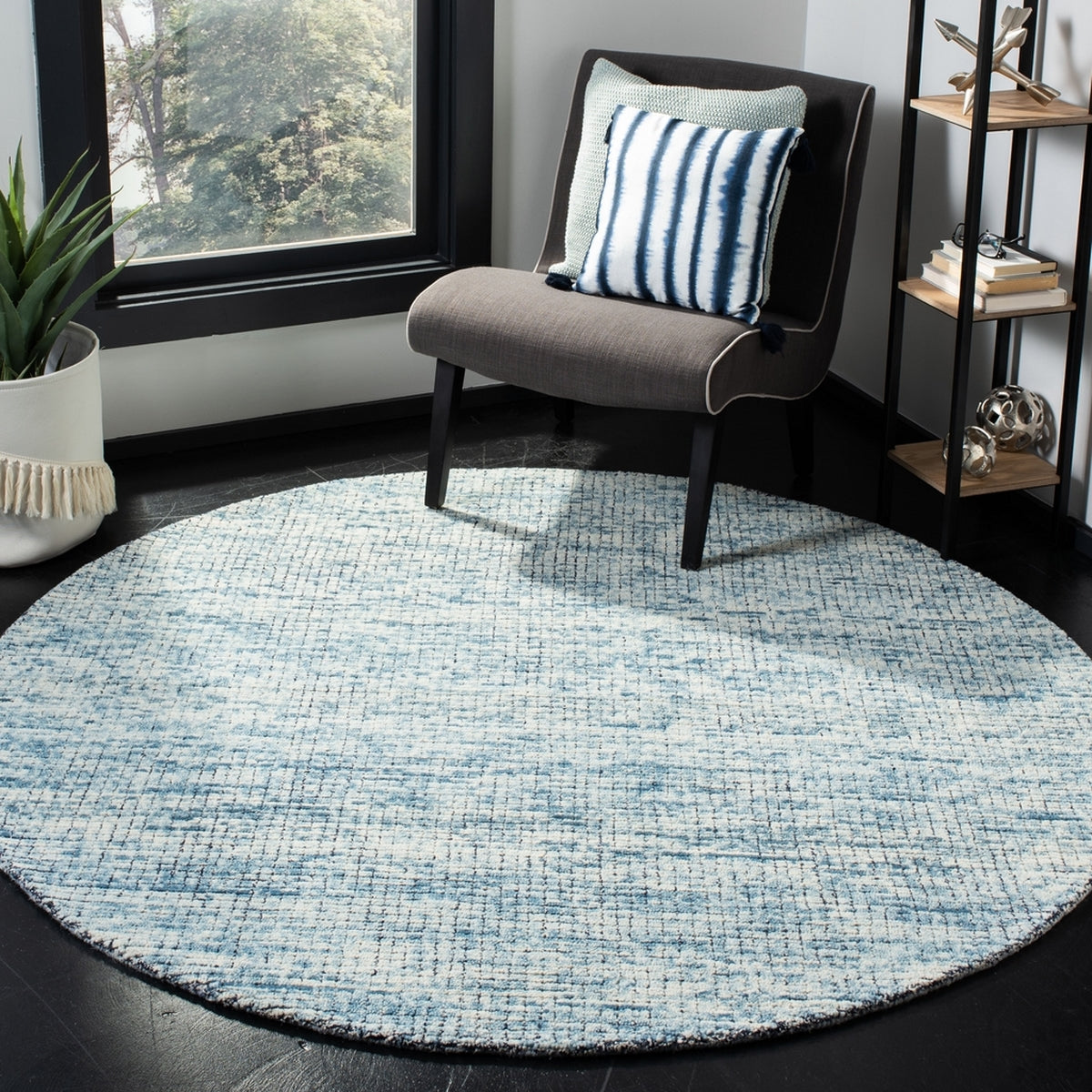 safavieh clearance abstract abt473m ivory navy rug