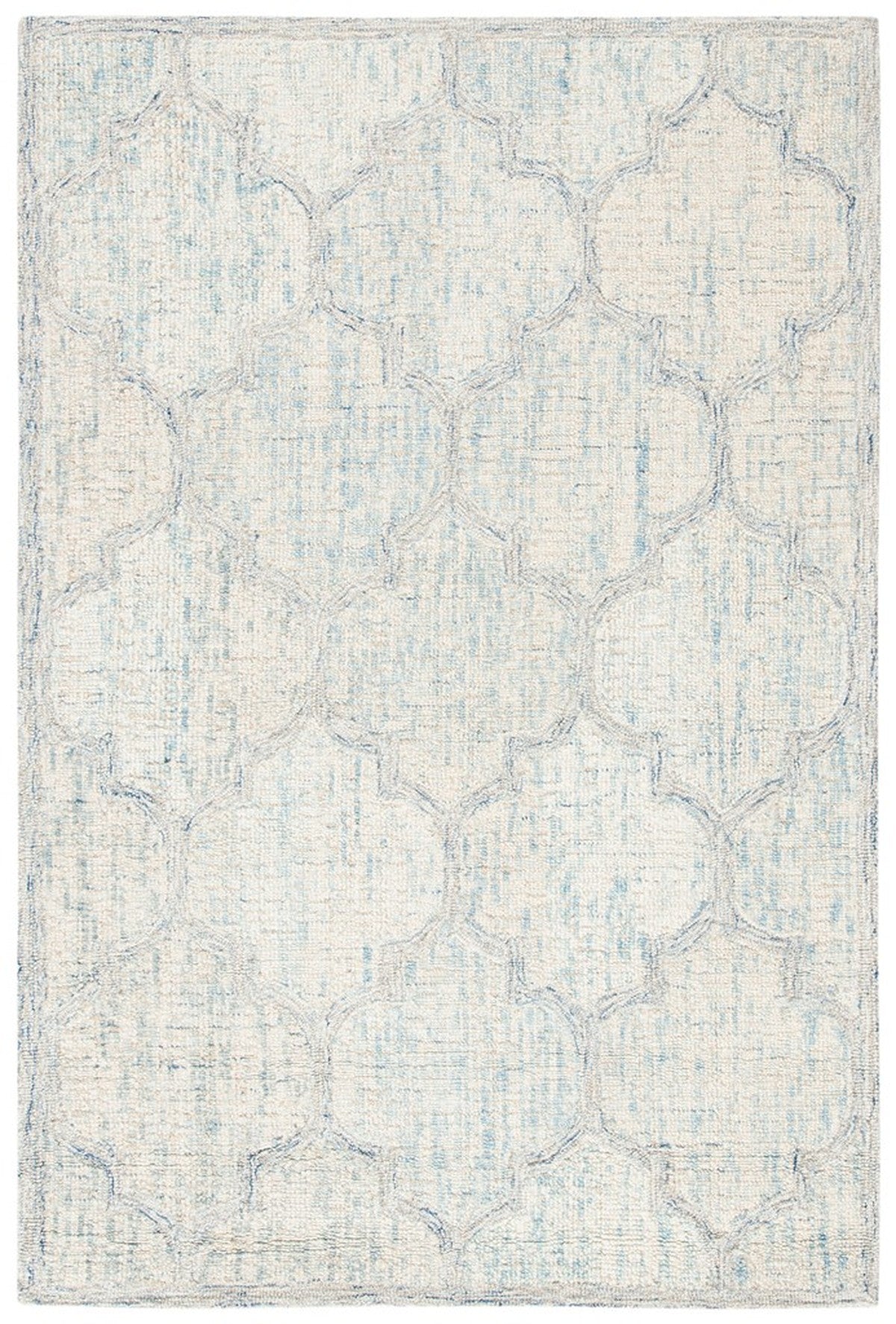 safavieh clearance abstract abt474b ivory lightblue rug
