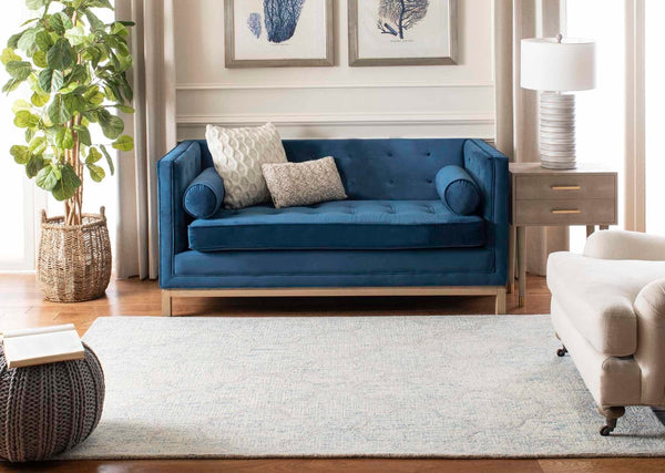 safavieh clearance abstract abt474b ivory lightblue rug